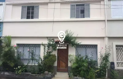Sobrado, brooklin paulista,160m² 3 dormitórios 2 vagas garagem