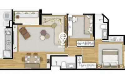 Apartamento com 2 quartos à venda na Rua Guairá, Saúde, São Paulo