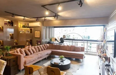 Venda de loft de luxo - 130m² | 3 suítes | mobiliado | the sutton house - moema