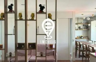 Apartamento mobiliado - porteira fechada - 2 dorm - vaga