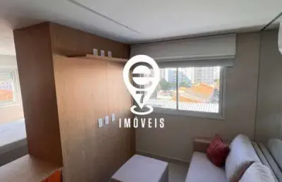 Studio mobiliado para locação – praça da árvore (28m², 1 vaga, a 150m do metrô)