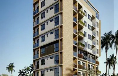 Apartamento na planta para venda em cabedelo, intermares, 3 dormitórios, 1 suíte, 1 banheiro, 1 vaga