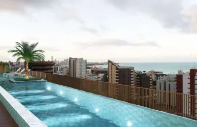 Apartamento / novo para venda em joão pessoa, manaira, 3 dormitórios, 1 suíte, 1 banheiro, 2 vagas