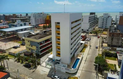 Apartamento / novo para venda em joão pessoa, jardim oceania, 3 dormitórios, 1 suíte, 1 banheiro, 2 vagas
