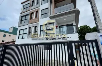 Apartamento / novo para venda em joão pessoa, bancarios, 3 dormitórios, 3 suítes, 1 banheiro, 2 vagas