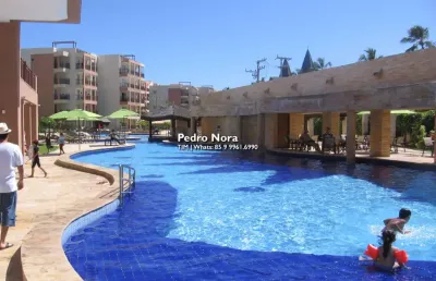 Apartamento mobiliado à venda  com 121 metros no  wellness porto das dunas
