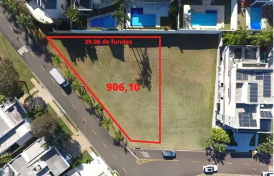 Terreno à venda, 906.10 m2 por r$4200000.00  - vivendas do arvoredo - londrina/pr