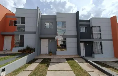 Casa em condomínio fechado com 3 quartos à venda na rua sílvia machado de souza, 144, estrela, ponta grossa, 72 m2 por r$ 381.600