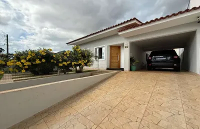 Casa com 2 quartos à venda na rua mário lima dos santos, 260, estrela, ponta grossa, 91 m2 por r$ 470.000