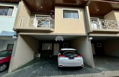 Casa em condomínio fechado com 4 quartos à venda na rua assis brasil, 277, orfãs, ponta grossa, 109 m2 por r$ 390.000
