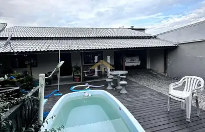 Casa residencial para venda, com piscina no bairro itajuba, barra velha. 2 quartos. oportunidade única!!