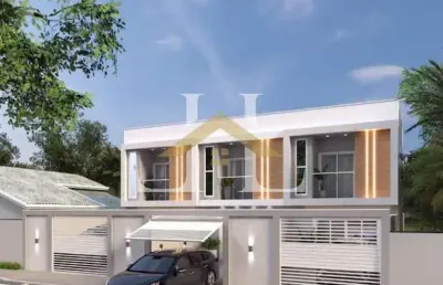 Sobrado exclusivo em balneário piçarras - 2 suítes, 2 vagas de garagem e terreno para piscina!