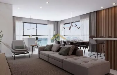 Apartamento para venda em balneário piçarras, centro, 3 dormitórios, 3 suítes, 3 banheiros, 2 vagas