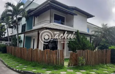 Casa em condomínio fechado com 4 quartos à venda na Rua Pataro Machado, s/n, Parque Jockey Clube, Lauro de Freitas