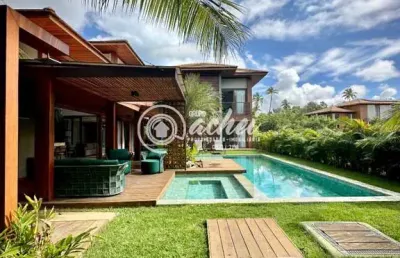 Casa 5/4 nascente porteira fechada em praia do forte à venda