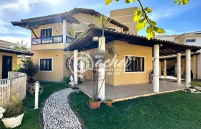 Casa de condomínio 3/4 nascente à venda em buraquinho à 100m da praia