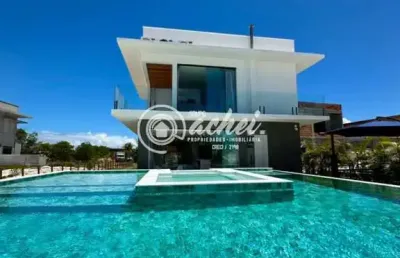 Casa de condomínio 4/4 em costa do sauipe, mata de são joão