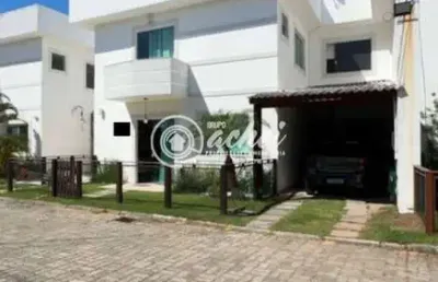 Casa em condomínio 4/4 nascente mobiliada e com energia solar para locação em buraquinho