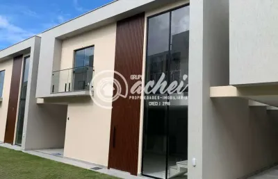 Casa em condomínio fechado com 4 quartos à venda na Rua Manoel José Pereira, s/n, Buraquinho, Lauro de Freitas