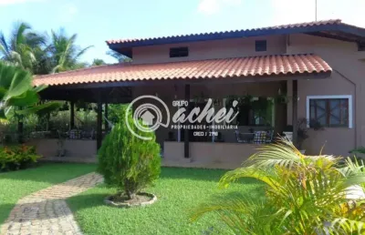 Casa 4/4 nascente à venda no condomínio encontro das águas