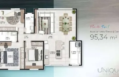 Apartamento com 3 quartos à venda na Rua Priscila B Dutra, s/n, Buraquinho, Lauro de Freitas
