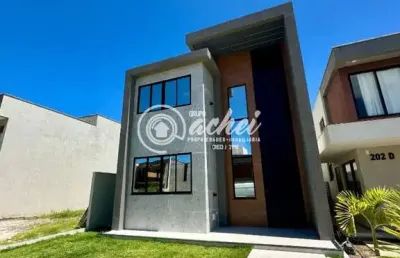 Casa em condomínio fechado com 4 quartos à venda na Rua Sucupió, s/n, Abrantes, Camaçari