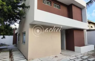 Casa 4/4 em alameda fechada em vilas do atlântico lauro de freitas