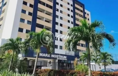 Apartamento com 2/4, sendo 1 suíte no ed maré nostrum
