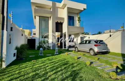 Casa 3 suítes à venda no estilo porteira fechada em hortoville