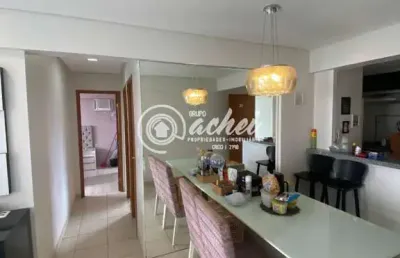 Apartamento mobiliado no condomínio torres do atlântico