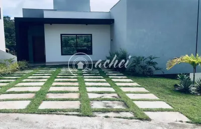 Casa em condomínio fechado com 5 quartos à venda na Rua Caraíva, s/n, Alphaville (Abrantes), Camaçari