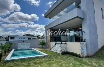 Casa em condomínio fechado com 4 quartos à venda na Rua Sucupira, sn, Alphaville (Abrantes), Camaçari