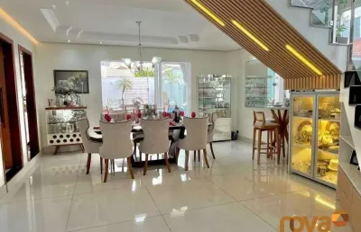 Casa em condomínio fechado com 5 quartos à venda na gv14, 1, residencial granville, goiânia por r$ 3.200.000
