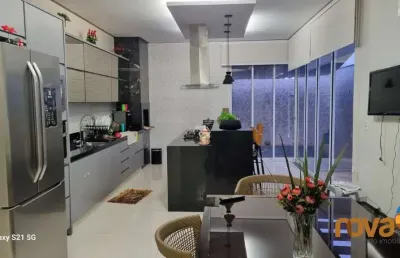 Casa em condomínio fechado com 3 quartos à venda na agostinho machado de miranda - res. araguaia, 1, parqville pinheiros, aparecida de goiânia por r$ 1.286.000