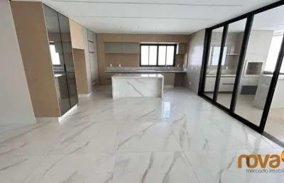 Casa em condomínio fechado com 4 quartos à venda na paranapanema, 1, alphaville flamboyant residencial araguaia, goiânia por r$ 4.990.000