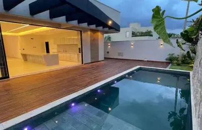 Casa em condomínio fechado com 3 quartos à venda na ggc 42 qd 40  lt 22, 22, portal do sol green, goiânia por r$ 3.500.000