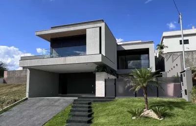 Casa em condomínio fechado com 4 quartos à venda na primula, 14, jardins bolonha, senador canedo por r$ 1.990.000