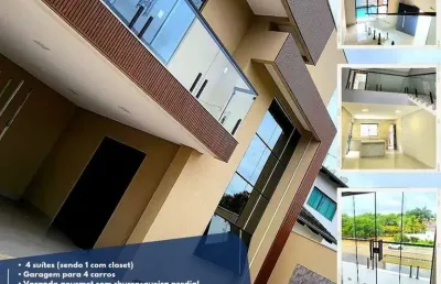 Casa com 4 quartos à venda na cristóvão colombo, 100, setor jaó, goiânia por r$ 1.300.000