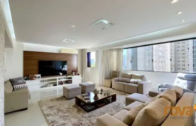 Apartamento com 4 quartos à venda na alameda dos buritis, 100, setor oeste, goiânia por r$ 999.000