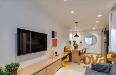 Flat com 1 quarto à venda na avenida castelo branco, 744, setor bueno, goiânia por r$ 499.000