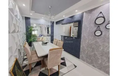 Apartamento 2 dorm c/ suíte - sacada gourmet, maracanã - praia grande sp