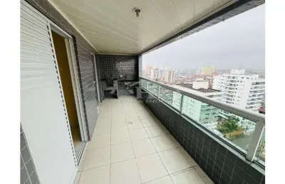 Amplo apartamento c/3 dormitórios, lazer , bairro ocian , praia grande sp.