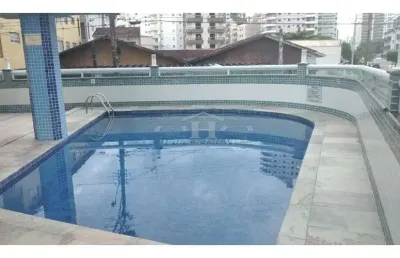 Apartamento 02 dormitorios com uma suite ,com piscina,vila caiçara praia grande -sp