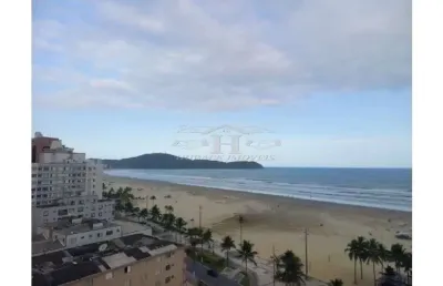 Apartamento 01 dormitório, com vista mar, guilhermina; praia grande