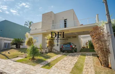 Casa em condomínio fechado com 4 quartos à venda na quitandinha, 212, loteamento caminhos de san conrado (sousas), campinas por r$ 2.000.000