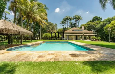 Casa em condomínio fechado com 5 quartos à venda na alameda das tipuanas, 325, sítios de recreio gramado, campinas por r$ 12.500.000