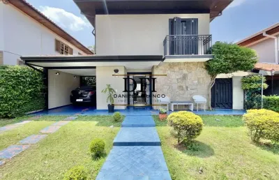 Casa em condomínio fechado com 4 quartos à venda na rua diogo álvares, 1107, são paulo ii, cotia por r$ 1.340.000