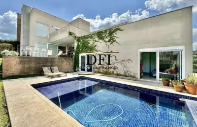 Casa em condomínio fechado com 4 quartos à venda na estrada municipal fernando nobre, 500, jardim do golf i, jandira por r$ 2.490.000