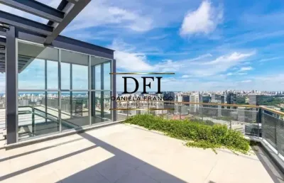 Cobertura com 4 quartos à venda na avenida roque petroni júnior, 630, brooklin, são paulo por r$ 7.500.000