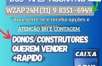 Apartamento com 2 quartos à venda na Rua Monsenhor Teles, Alvorada, Contagem